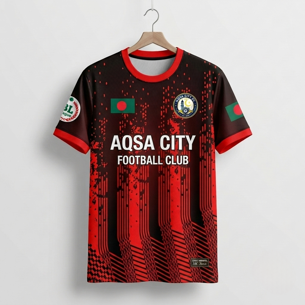 Aqsa city FC 2026 27 Home Jersey